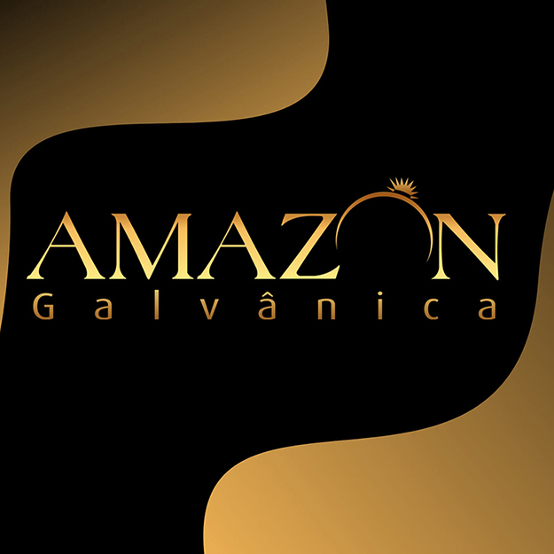 Logotipo Amazon Galvânica